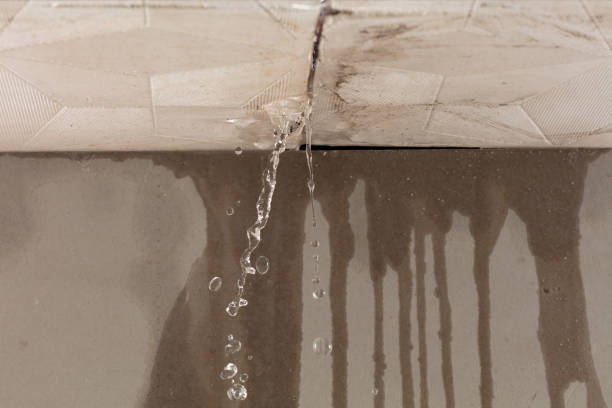 Professional Burst Pipe Cleanup technician working in Marshall, OK